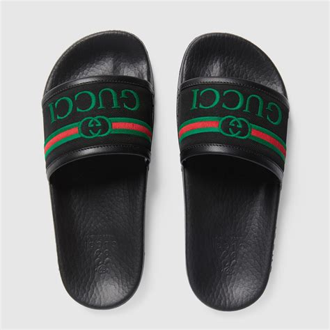 gucci boy slides|cheap gucci slides for kids.